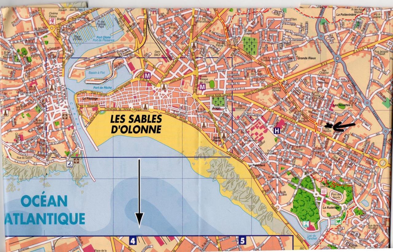 Chambre D'Hotes Aux Sables D'Olonne เลส์ซาบล์-โดล็อนน์ ภายนอก รูปภาพ
